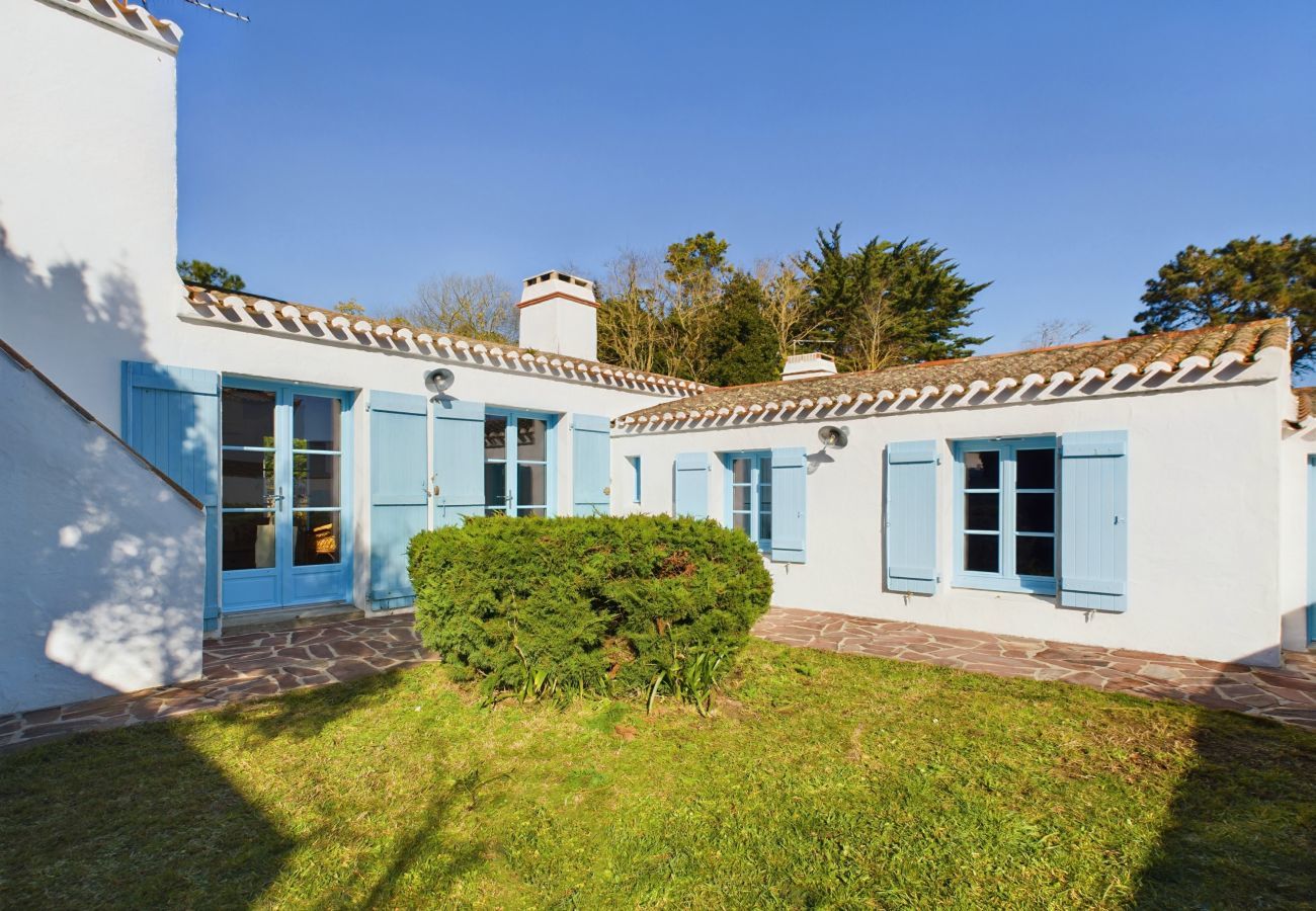 Casa en Noirmoutier-en-l´Ile - A 250 m de la playa de Linière, residencia para 8