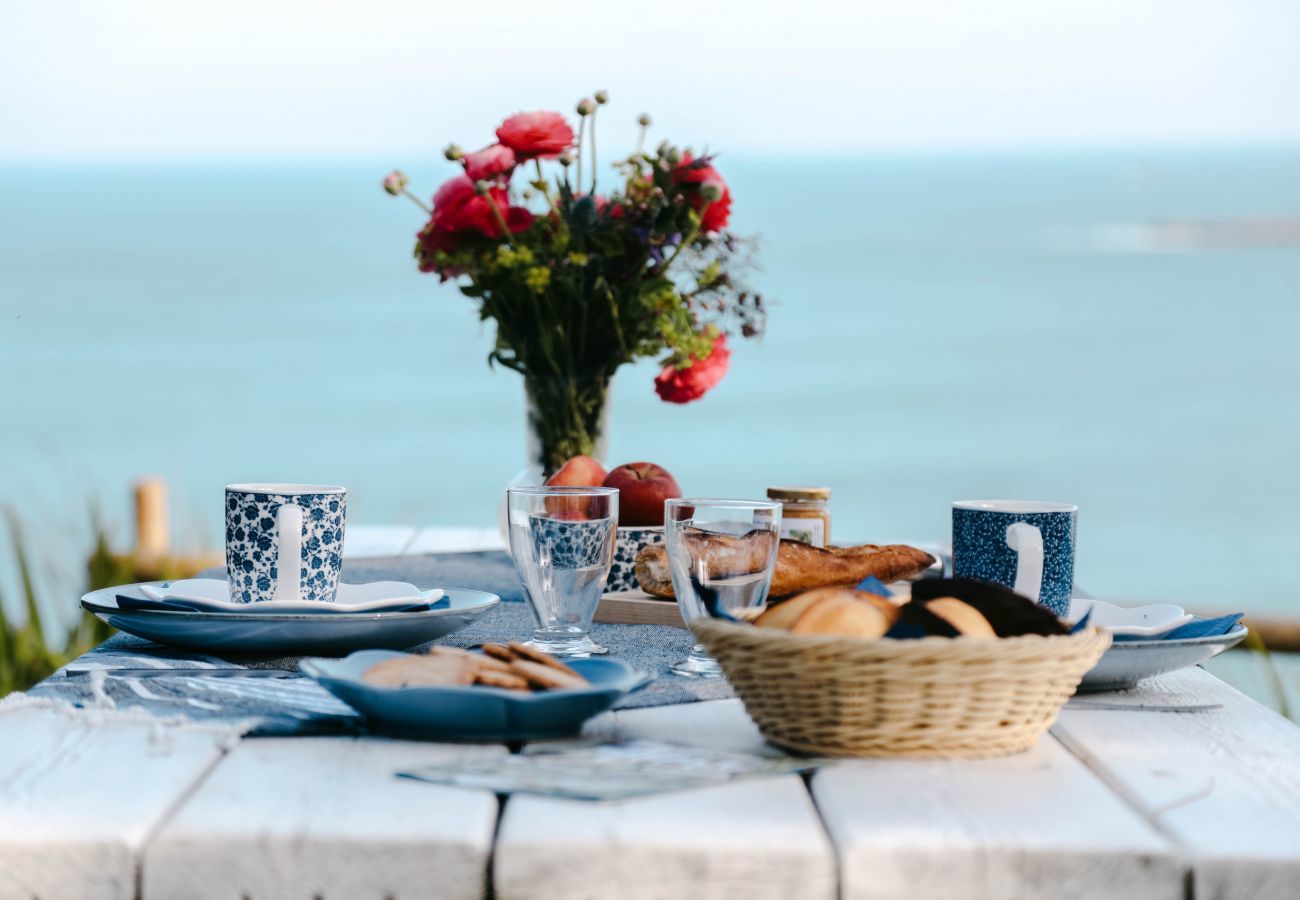 Apartamento en Plouguerneau - Terraza con vistas al mar para 2 en Plouguerneau