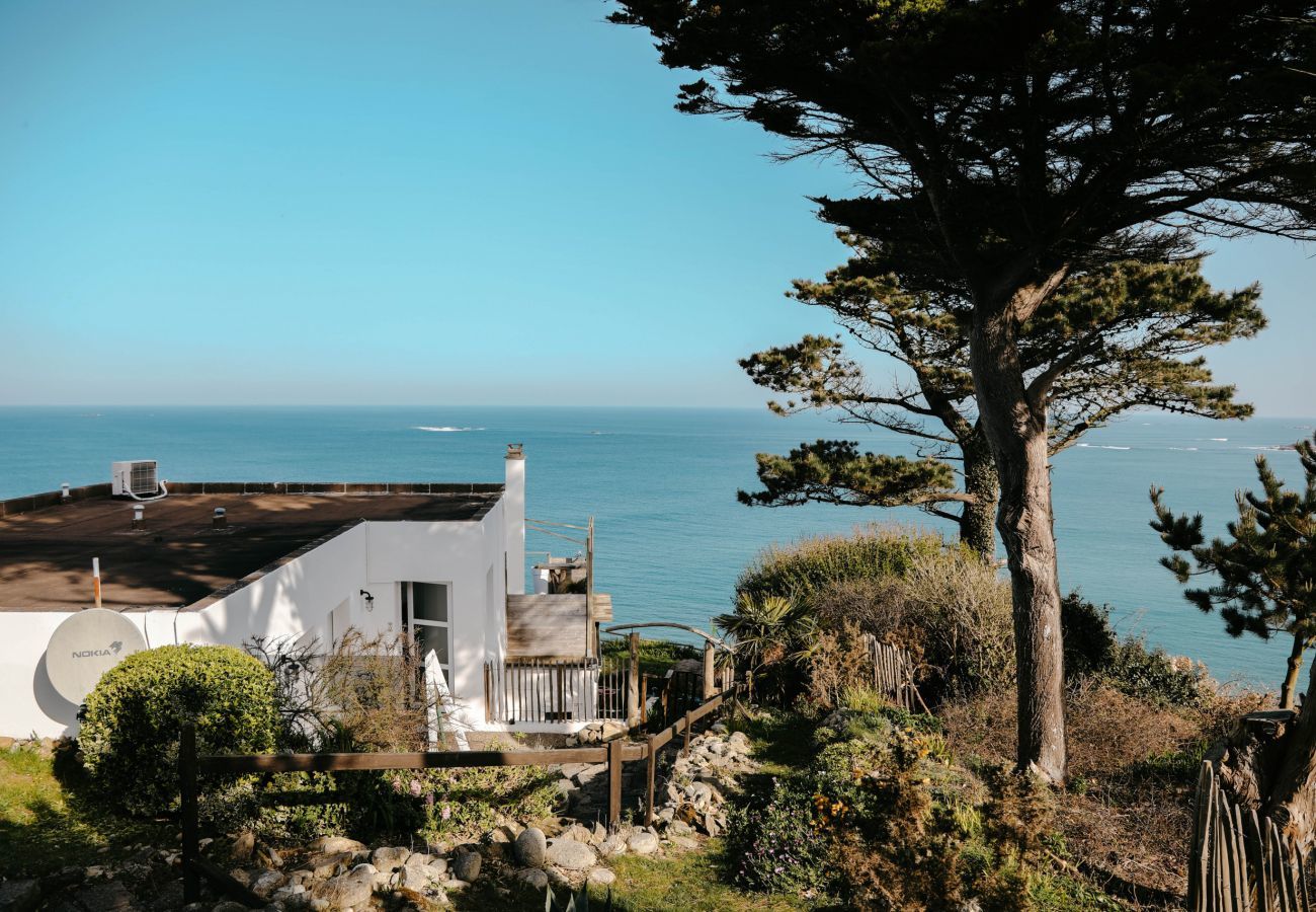 Apartamento en Plouguerneau - Terraza con vistas al mar para 2 en Plouguerneau