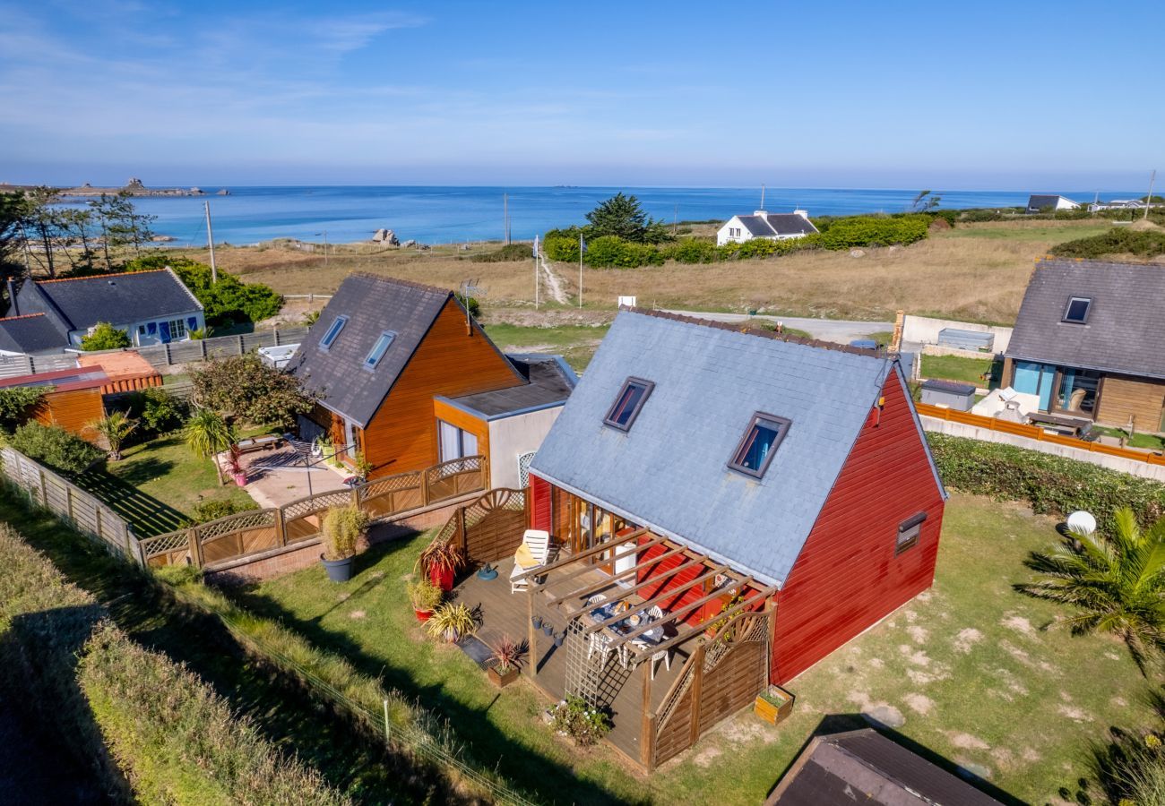Casa en Plouguerneau - A 100 m de la playa, maison en la duna para 5