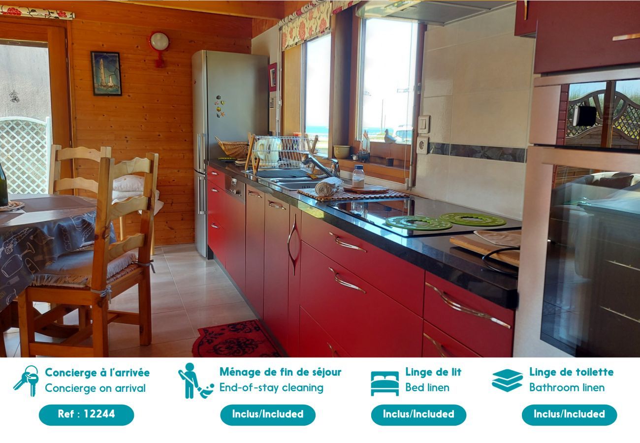 Casa en Plouguerneau - A 100 m de la playa, maison en la duna para 5