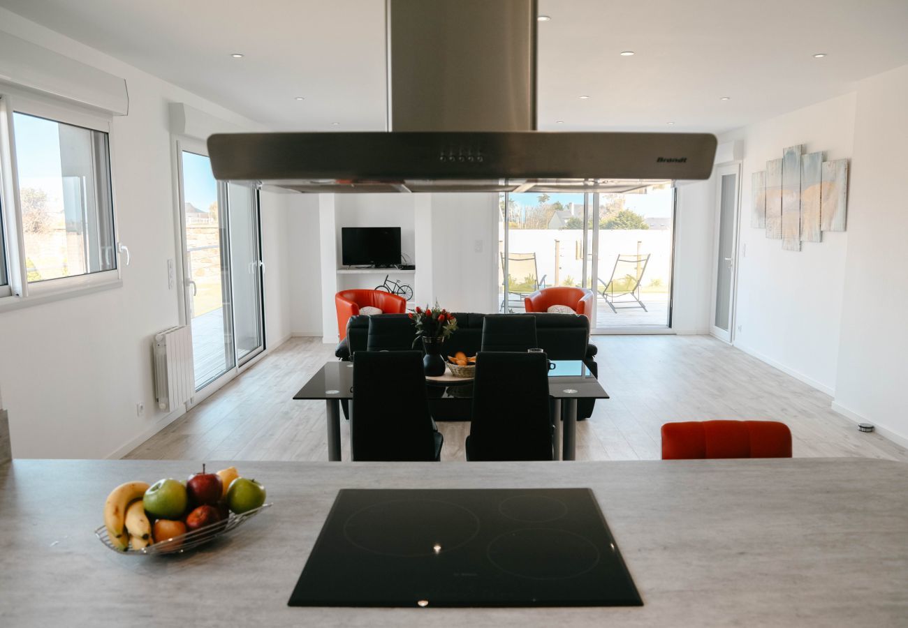 Casa en Plounéour-Trez - A 500 m del mar, casa moderna con jardín para 4