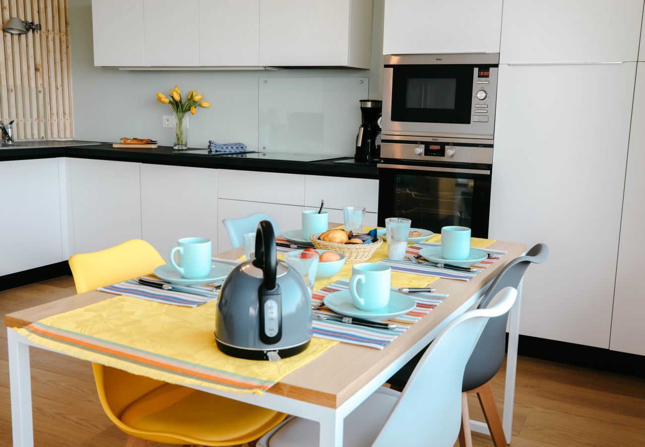 Apartamento en Plouguerneau - Terraza frente al mar para 4 personas
