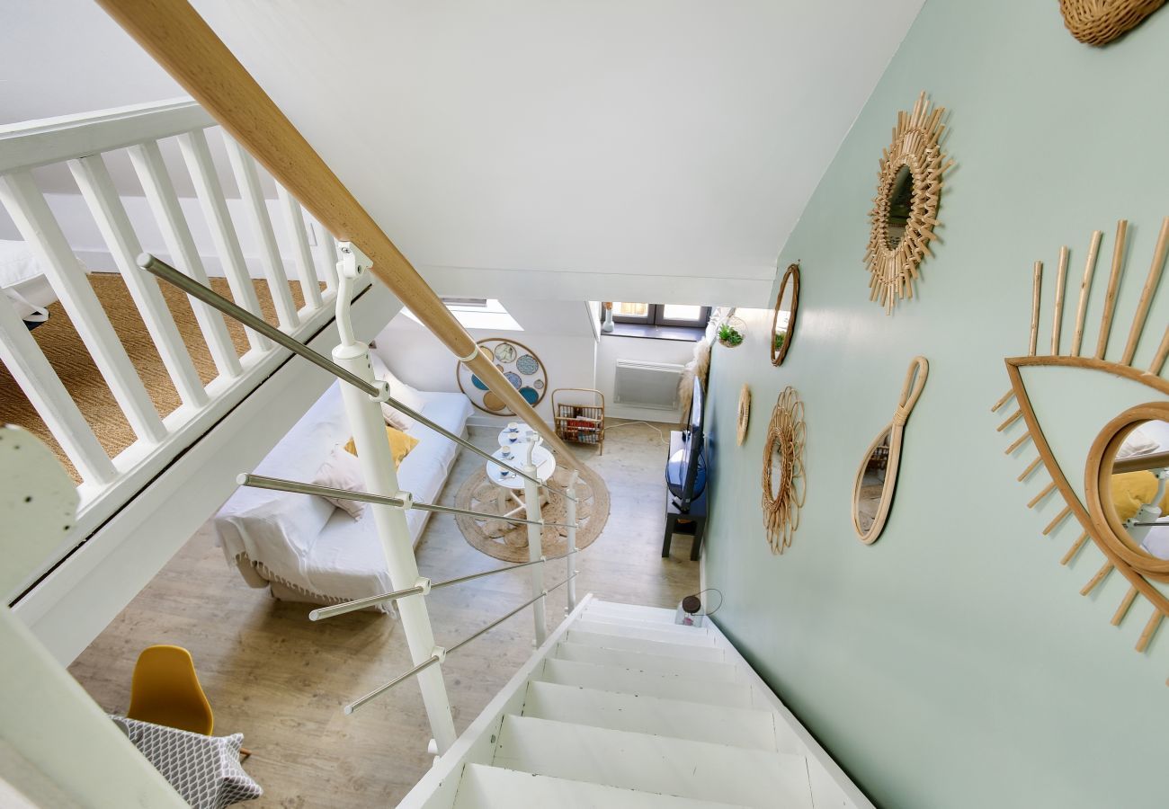 Apartamento en Dinard - Apartamento para 4 200 m de la playa de Prieuré