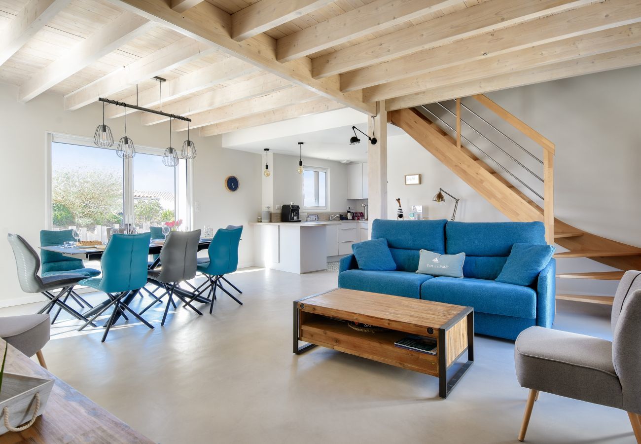 Casa en Noirmoutier-en-l´Ile - Casa para 6 - Terraza - 300 m del puerto