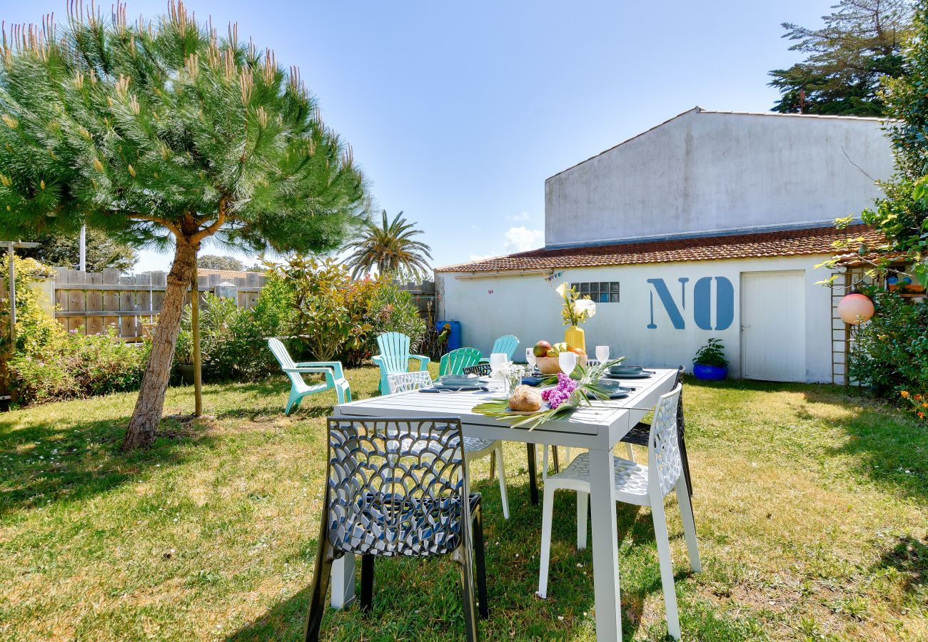 Casa en Barbâtre - Casa con jardín para 4 - 800m de la playa