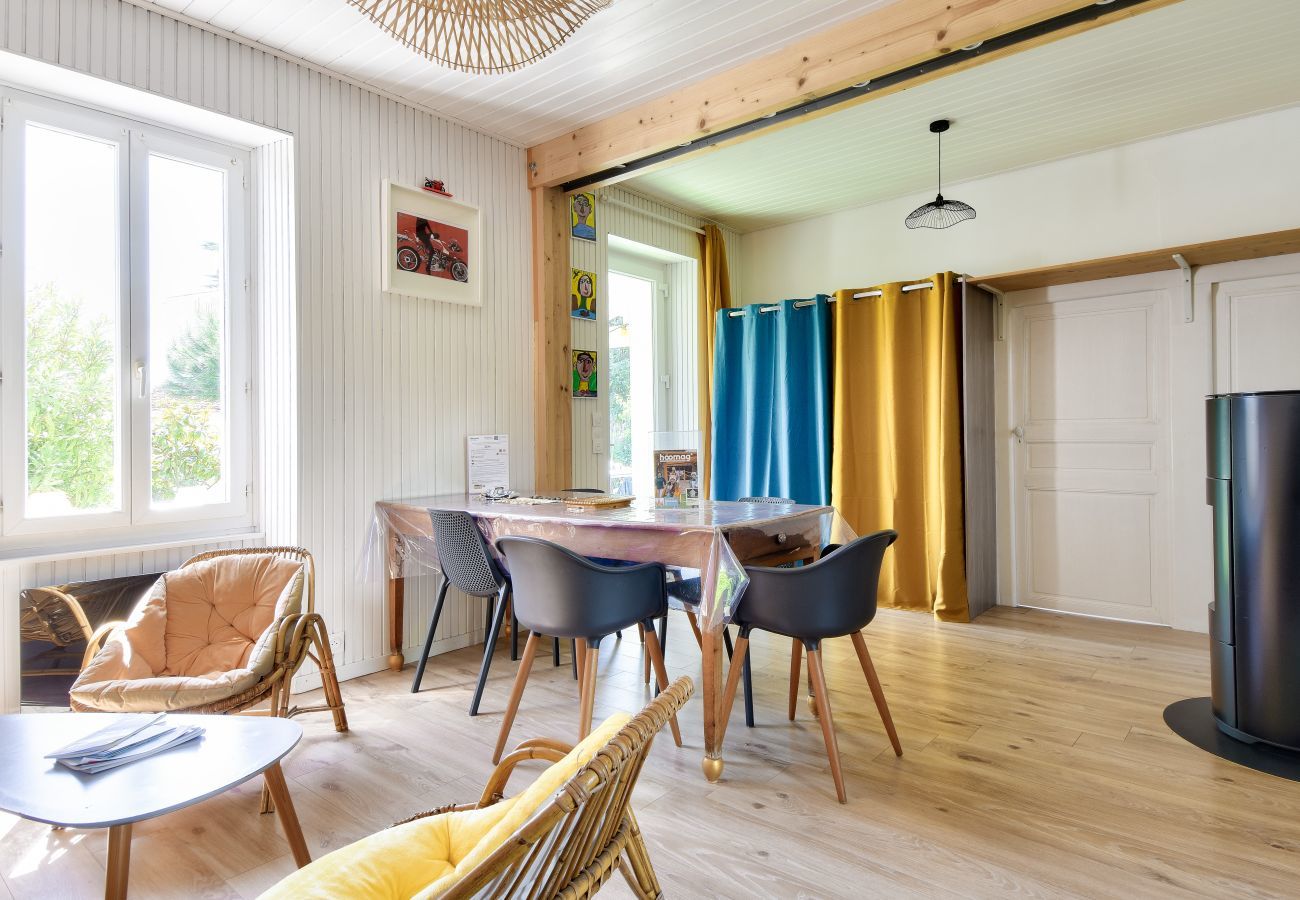Casa en Barbâtre - Casa con jardín para 4 - 800m de la playa