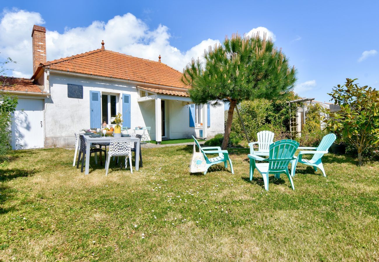 Casa en Barbâtre - Casa con jardín para 4 - 800m de la playa