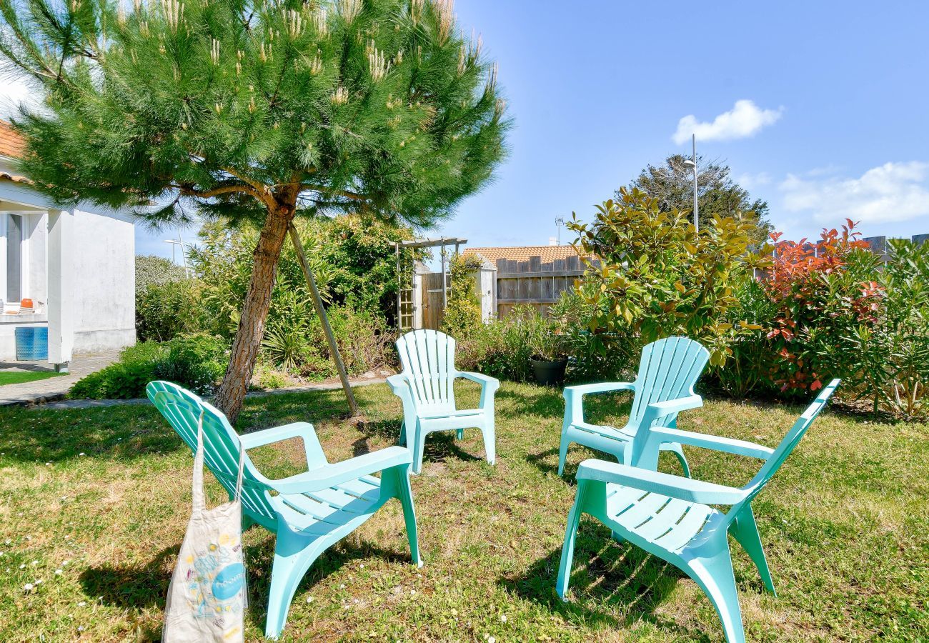 Casa en Barbâtre - Casa con jardín para 4 - 800m de la playa