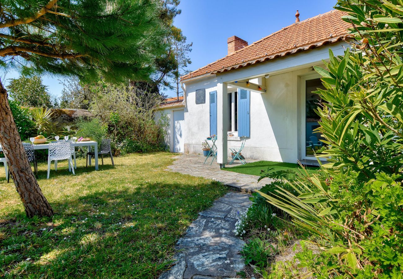 Casa en Barbâtre - Casa con jardín para 4 - 800m de la playa