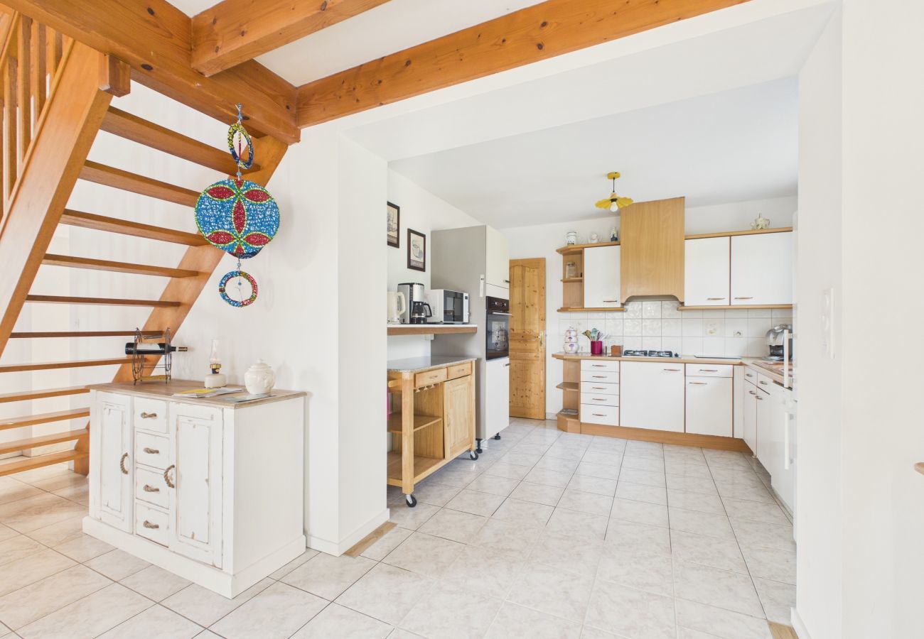 Apartamento en Pornic - Casa familiar a 10-300 m de la playa + jardín