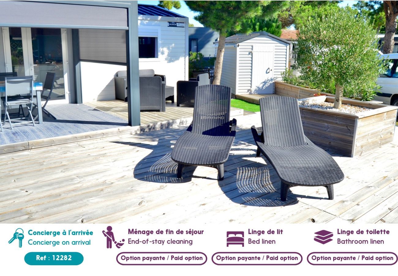 Chalet en Saint-Hilaire-de-Riez - Chalet para 6 en St-Hilaire - Piscina climatizada