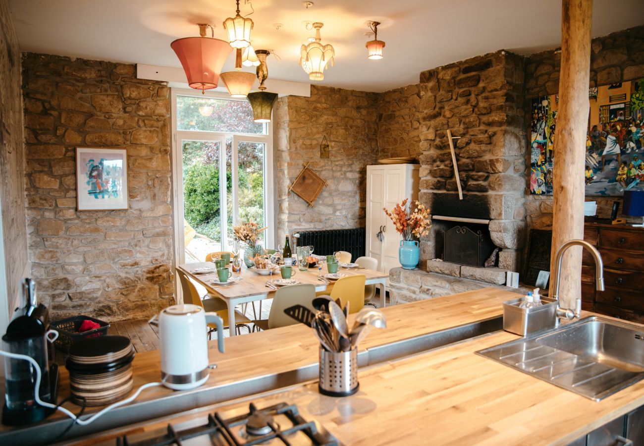 Casa en Guissény - Magnífica casa para 8 con jardín