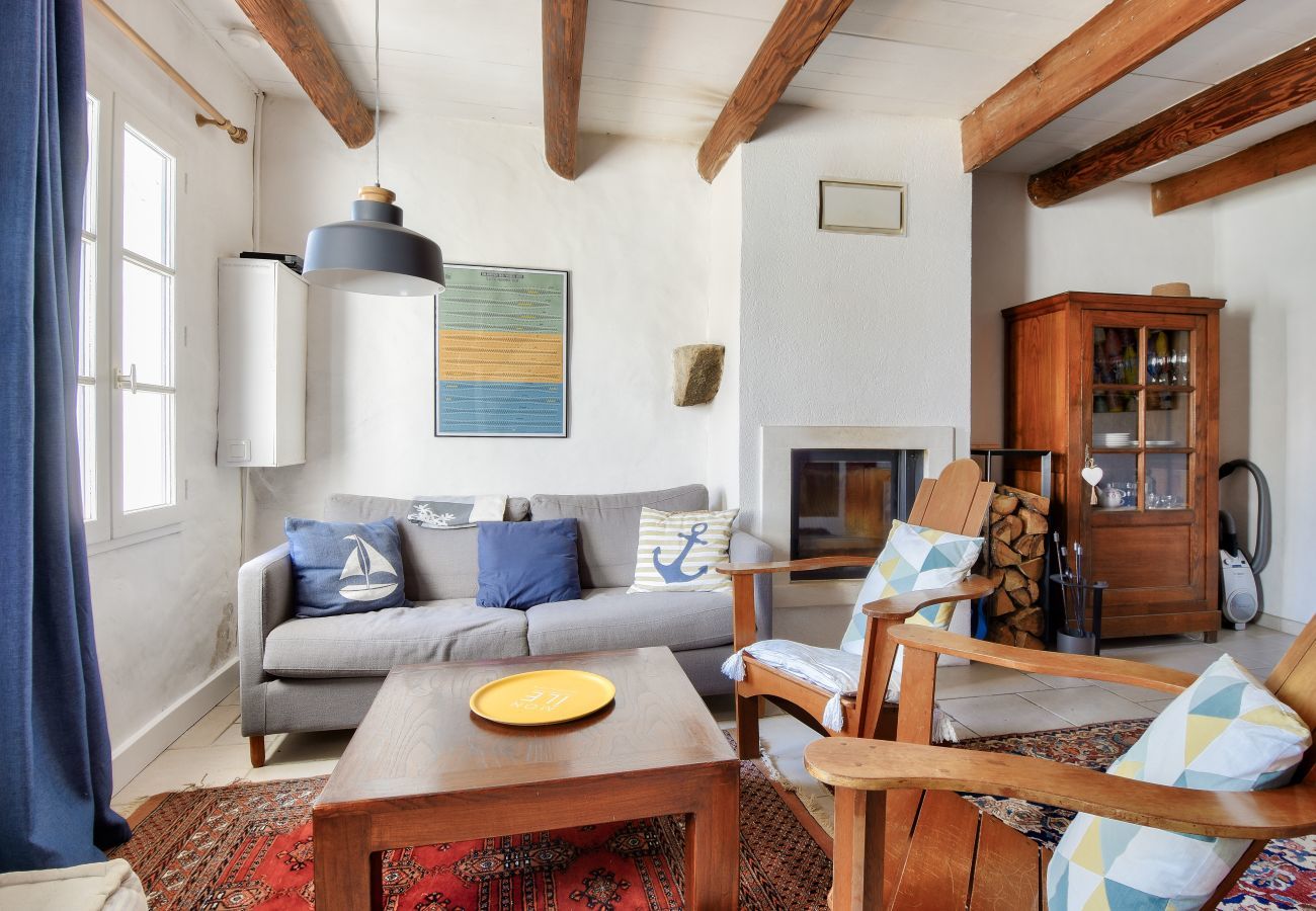 Casa en Barbâtre - Casa para 4 con jardín y terraza - 500m de la playa