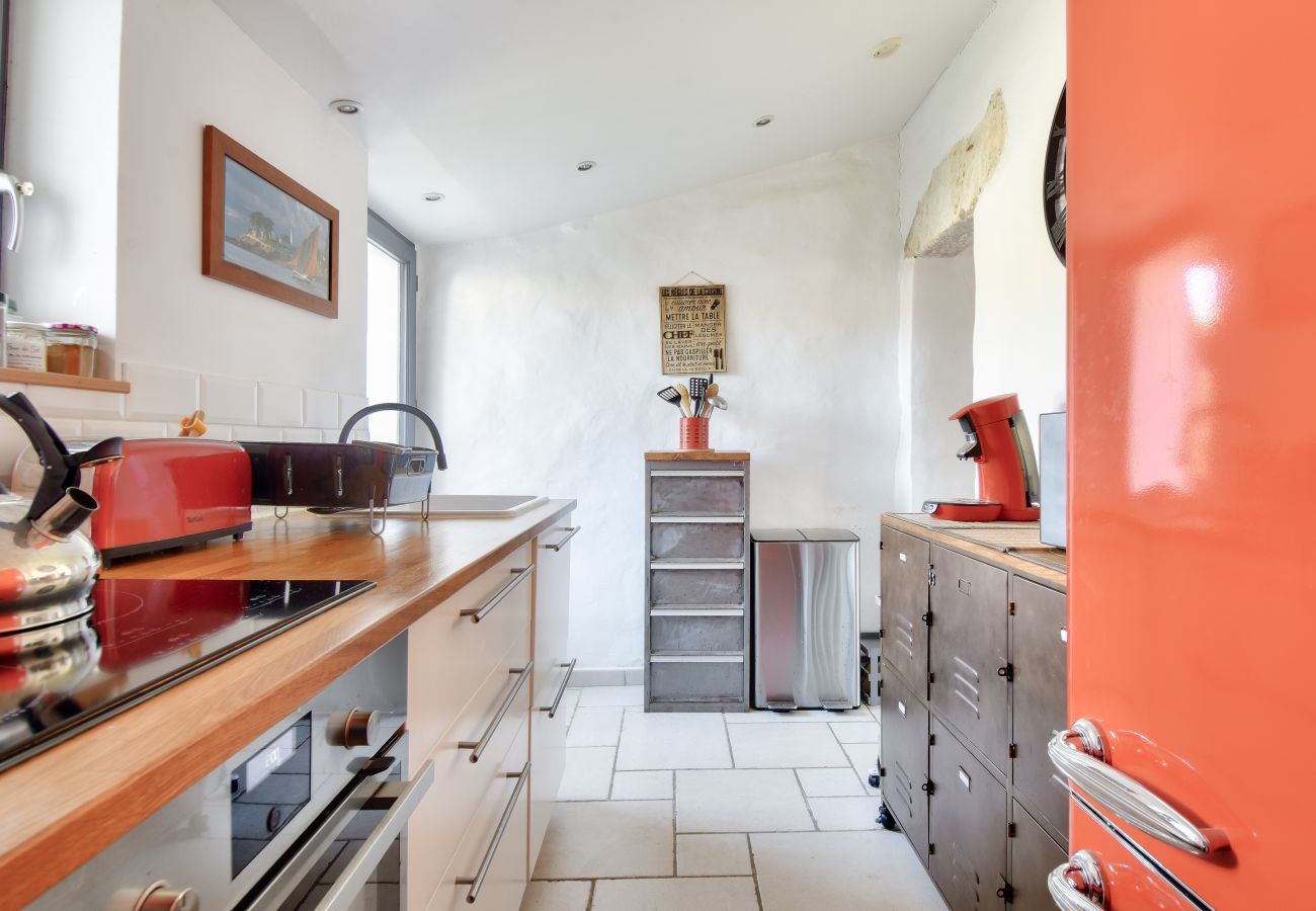Casa en Barbâtre - Casa para 4 con jardín y terraza - 500m de la playa