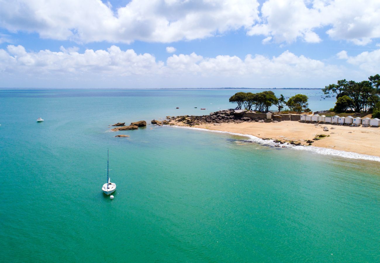 Casa en Barbâtre - Casa para 4 con jardín y terraza - 500m de la playa