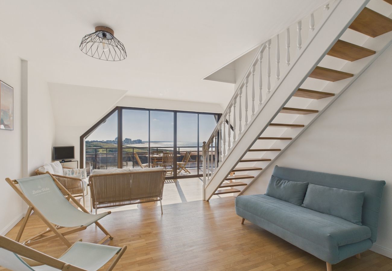 Apartamento en Saint-Gilles-Croix-de-Vie - Magníficas vistas al mar- a 350 m de la playa