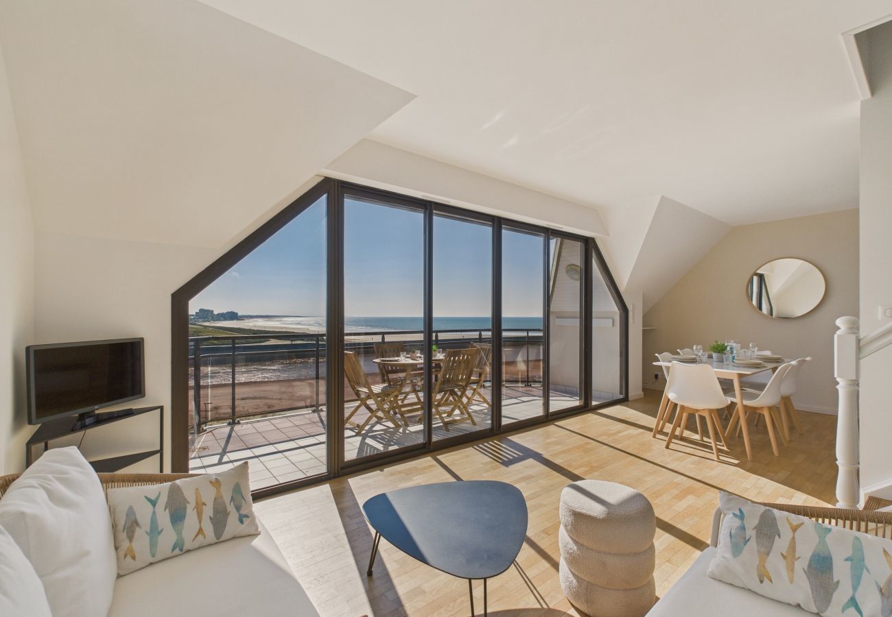 Apartamento en Saint-Gilles-Croix-de-Vie - Magníficas vistas al mar- a 350 m de la playa
