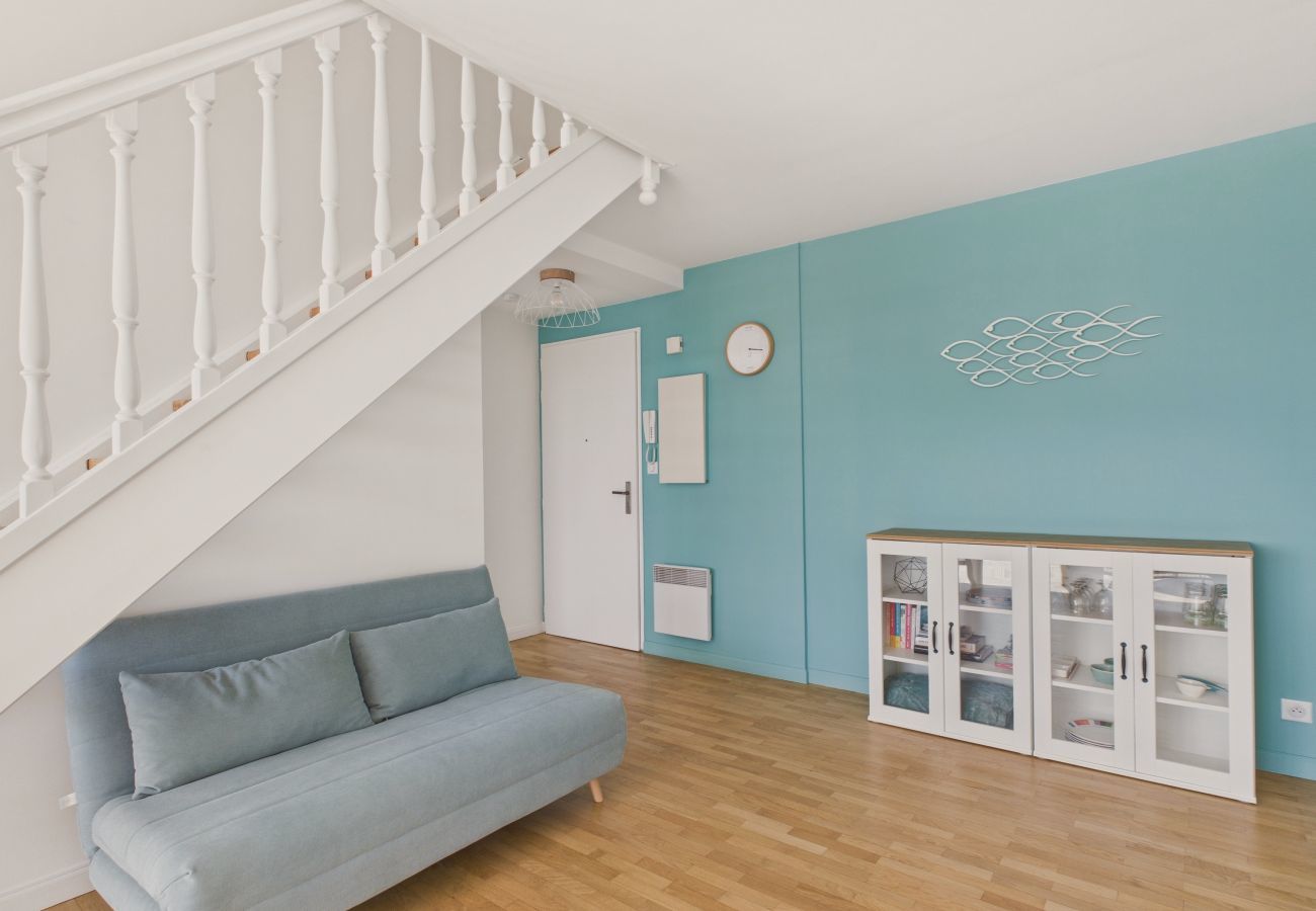 Apartamento en Saint-Gilles-Croix-de-Vie - Magníficas vistas al mar- a 350 m de la playa
