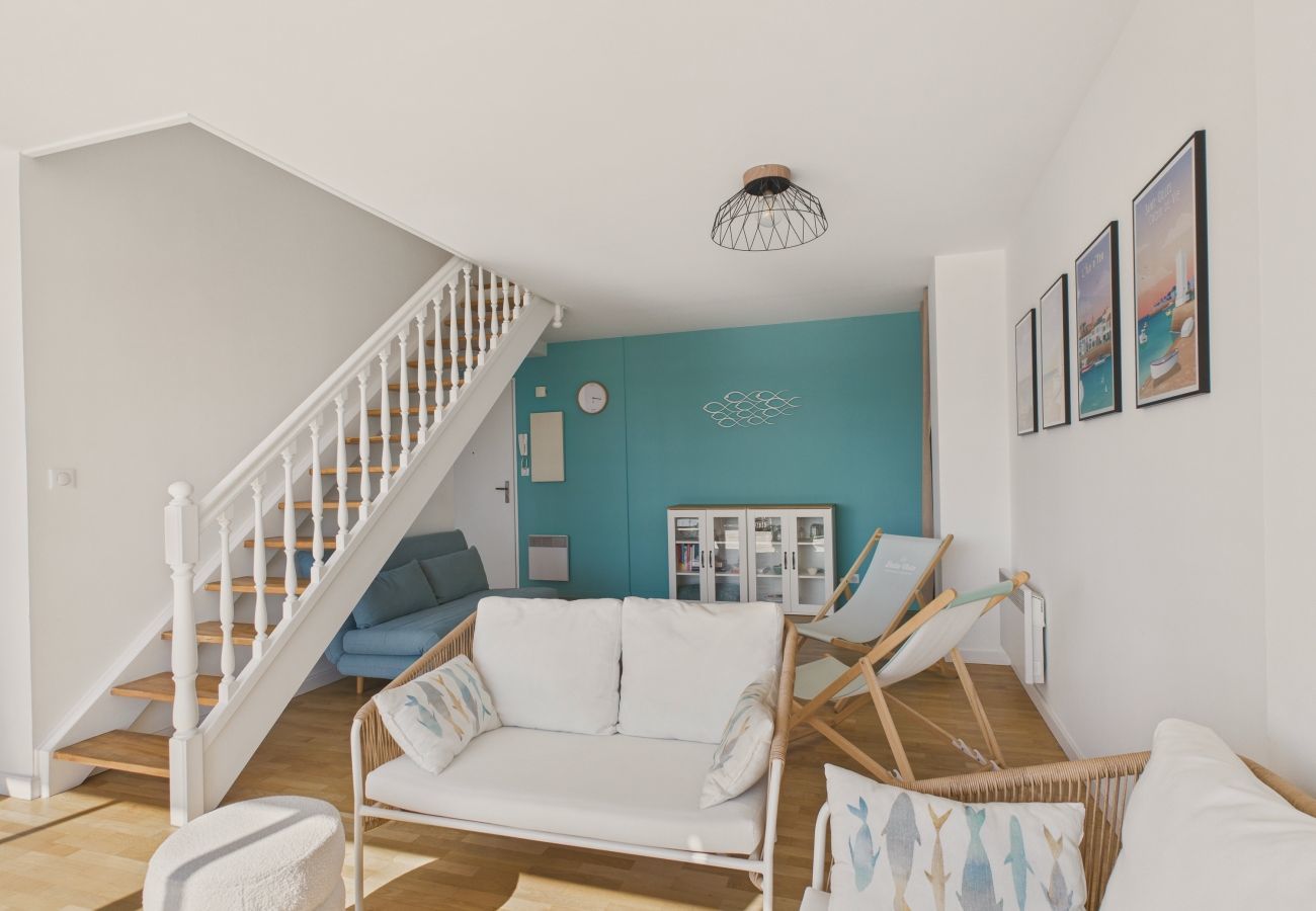 Apartamento en Saint-Gilles-Croix-de-Vie - Magníficas vistas al mar- a 350 m de la playa