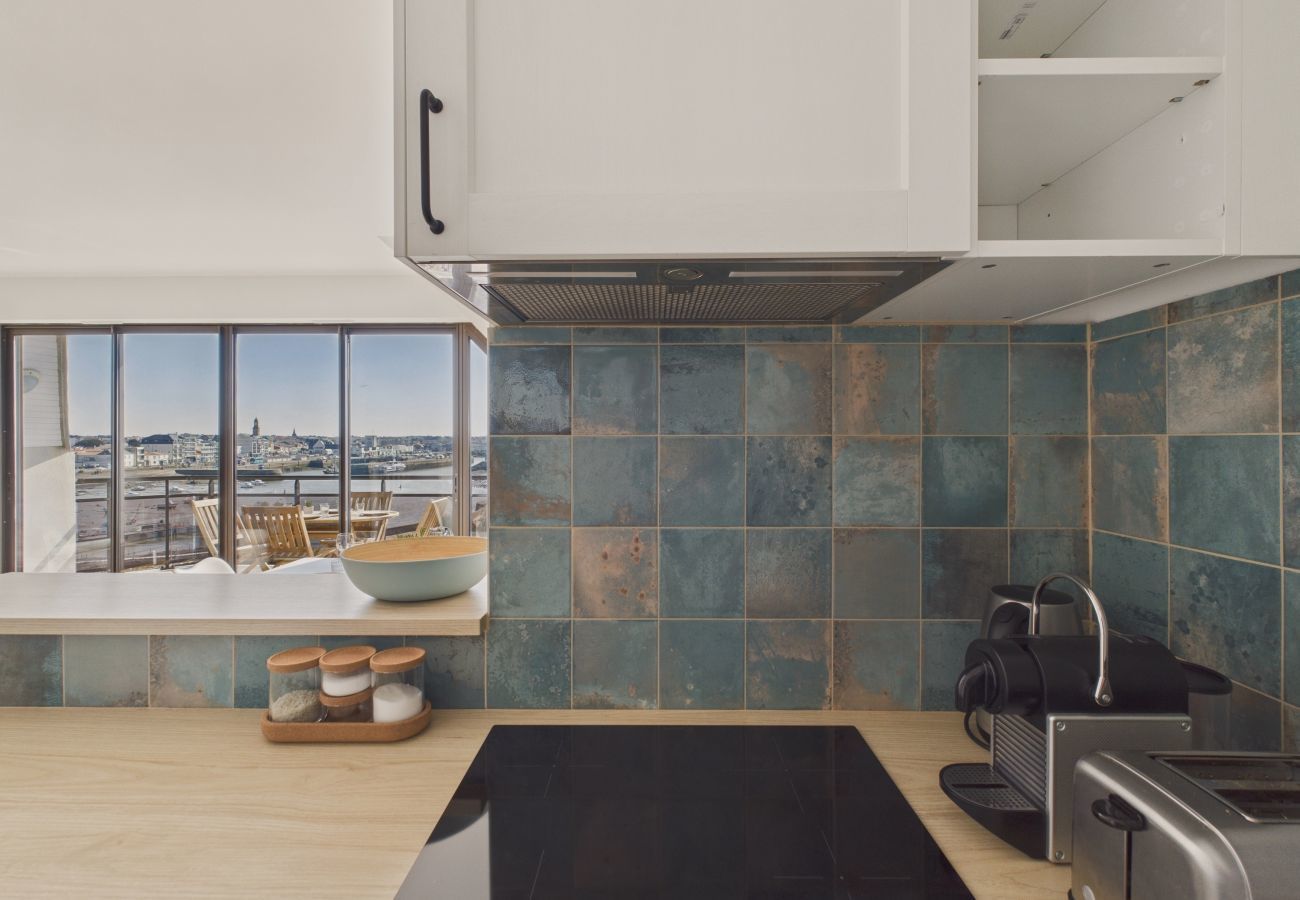 Apartamento en Saint-Gilles-Croix-de-Vie - Magníficas vistas al mar- a 350 m de la playa