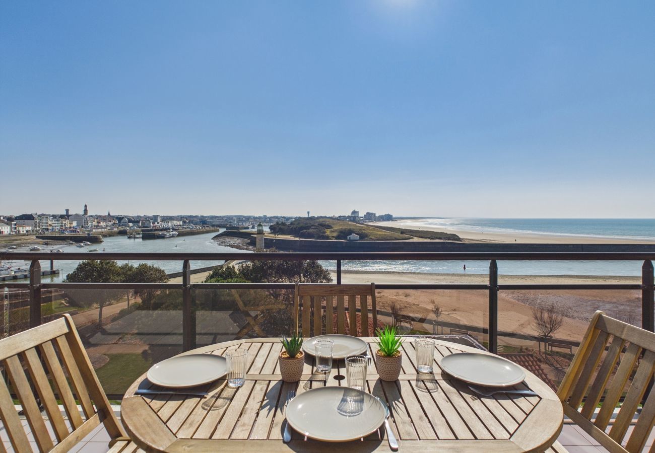 Apartamento en Saint-Gilles-Croix-de-Vie - Magníficas vistas al mar- a 350 m de la playa