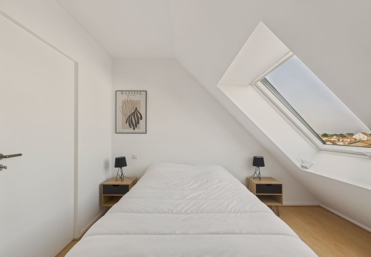 Apartamento en Saint-Gilles-Croix-de-Vie - Magníficas vistas al mar- a 350 m de la playa