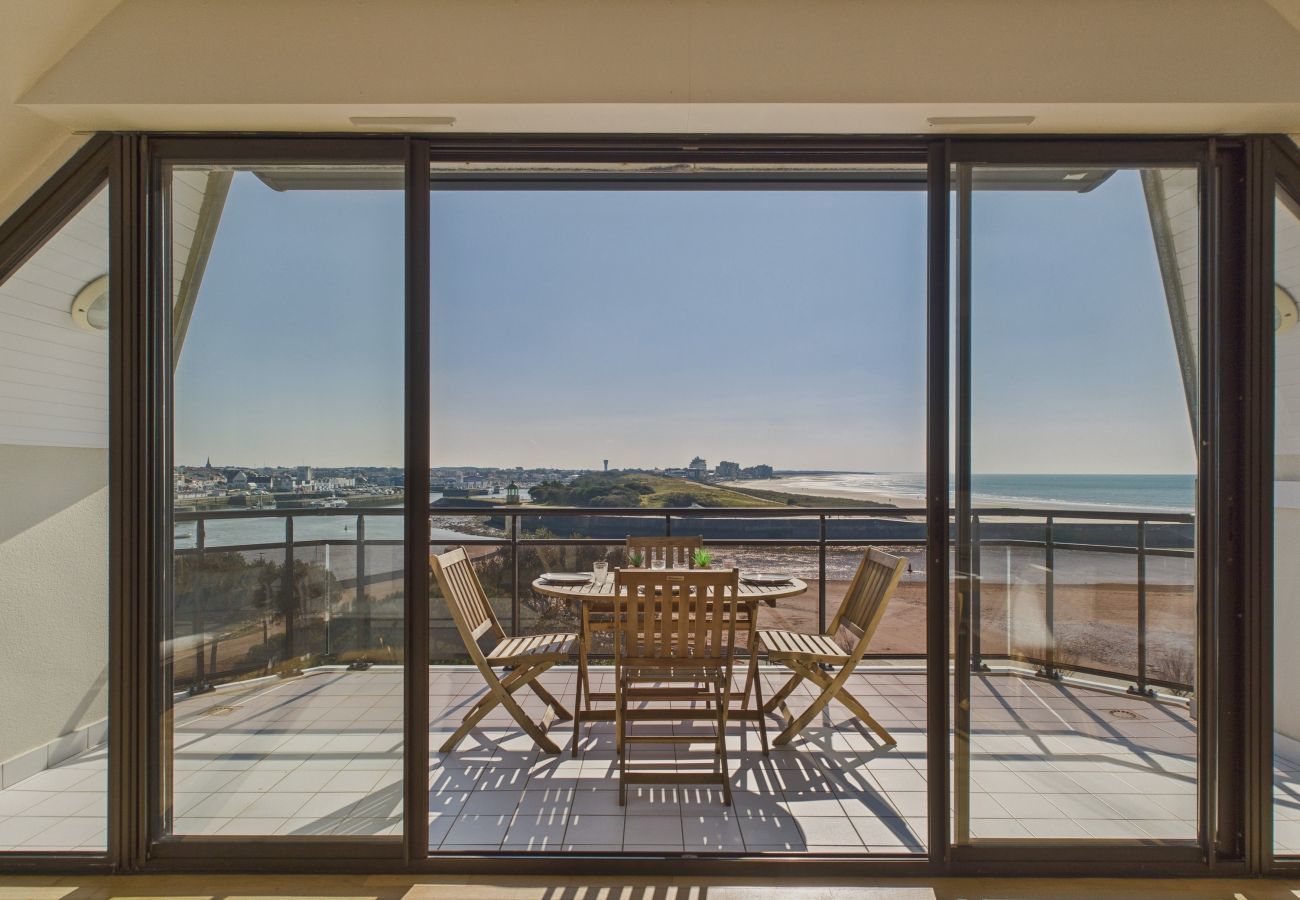 Apartamento en Saint-Gilles-Croix-de-Vie - Magníficas vistas al mar- a 350 m de la playa