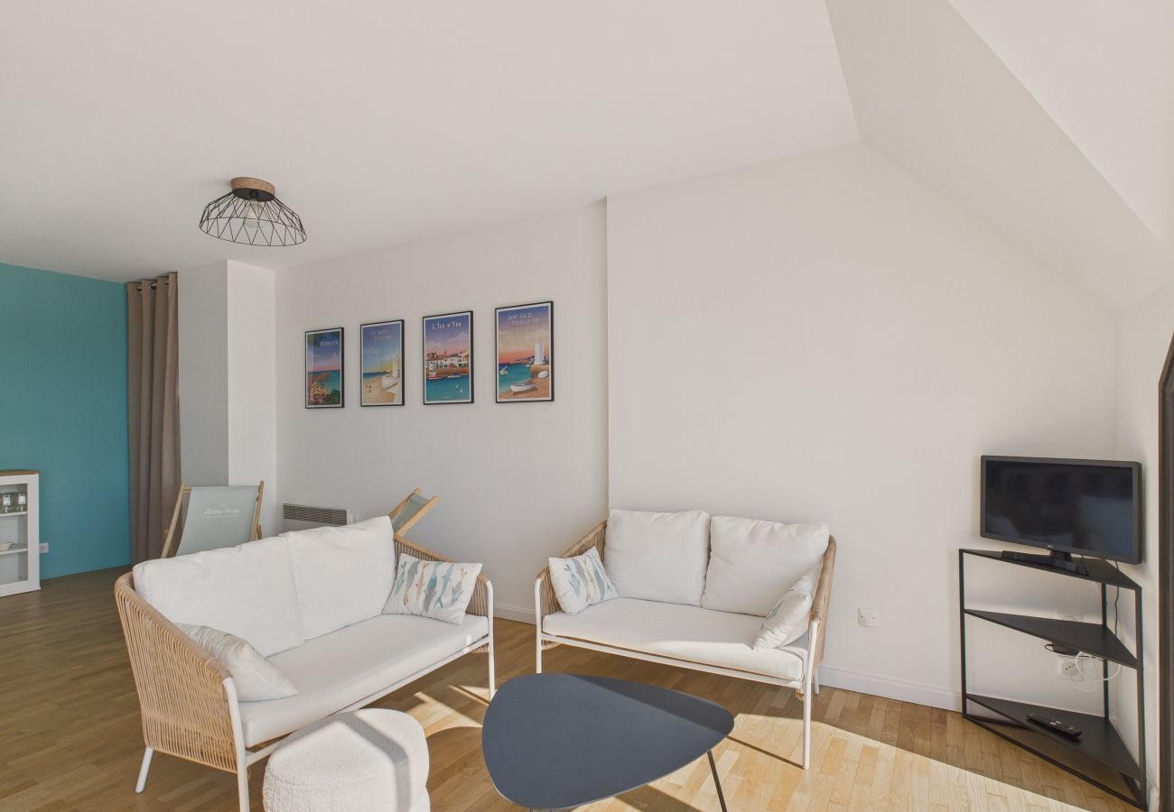 Apartamento en Saint-Gilles-Croix-de-Vie - Magníficas vistas al mar- a 350 m de la playa