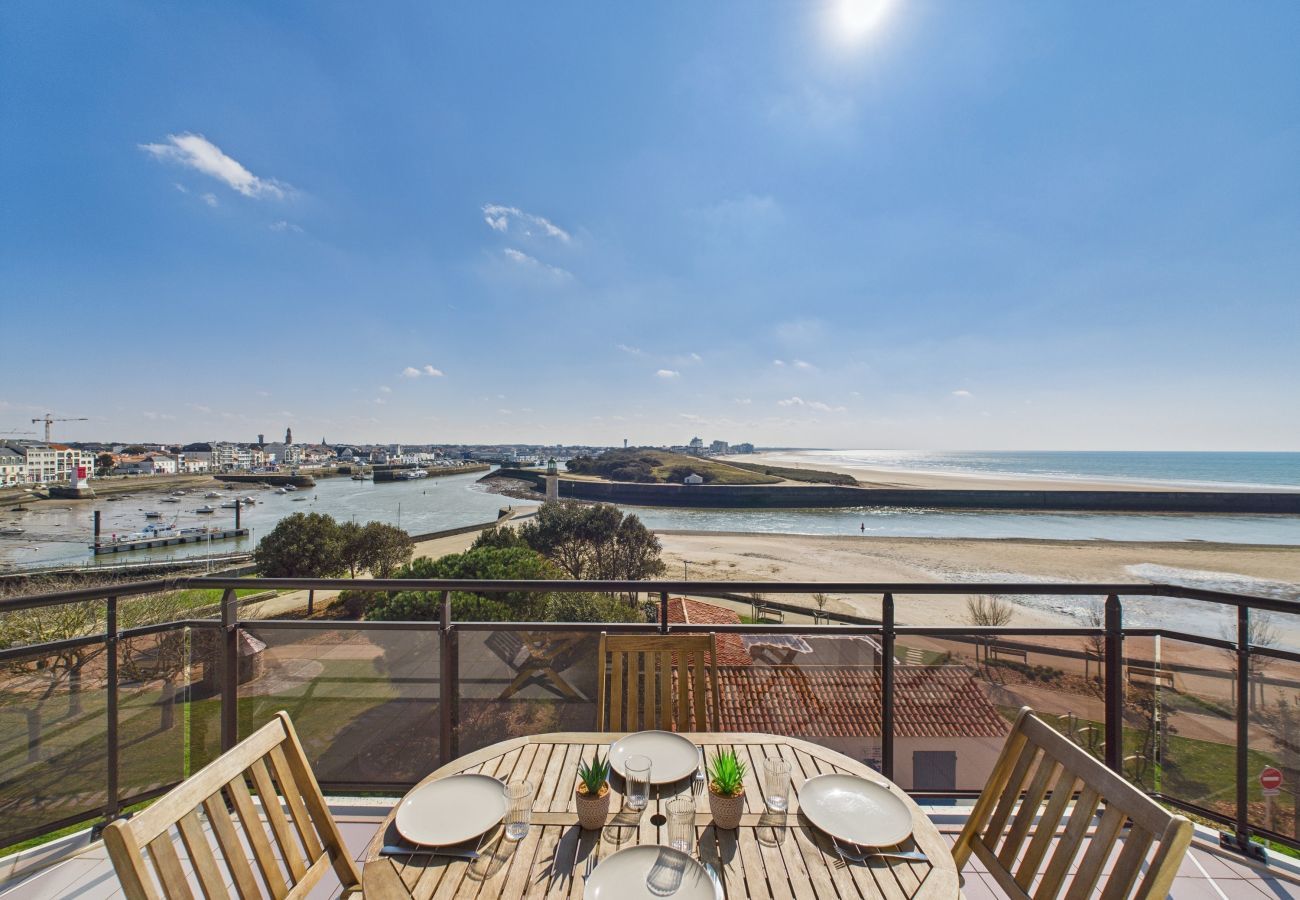 Apartamento en Saint-Gilles-Croix-de-Vie - Magníficas vistas al mar- a 350 m de la playa