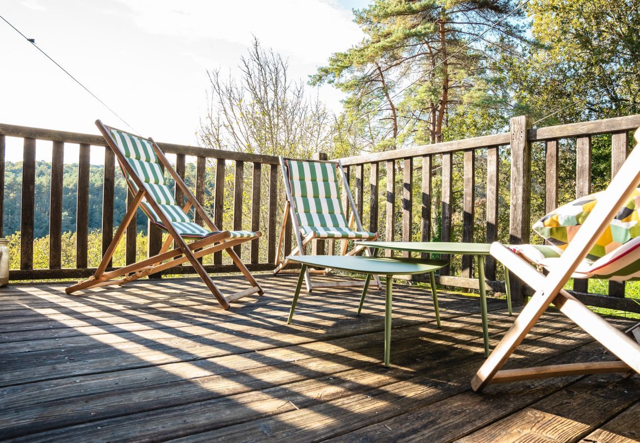 Casa en Saint-Léon-sur-Vézère - Hermosa casa con piscina climatizada para 6