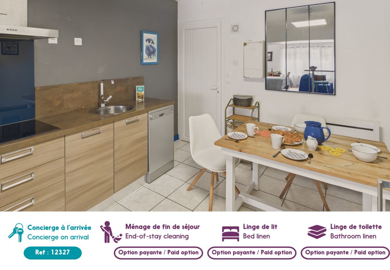 Apartamento en Le Guilvinec - Apartamento para 4 en el centro del Guilvinec