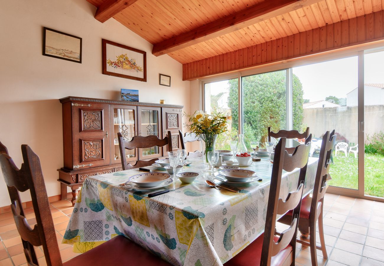 Casa en Noirmoutier-en-l´Ile - Casa con jardín a a 300 m de la playa de Sableaux