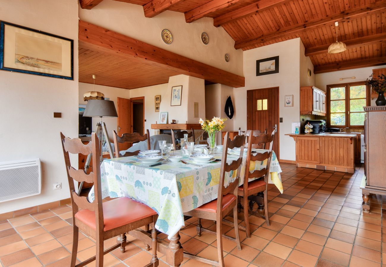 Casa en Noirmoutier-en-l´Ile - Casa con jardín a a 300 m de la playa de Sableaux