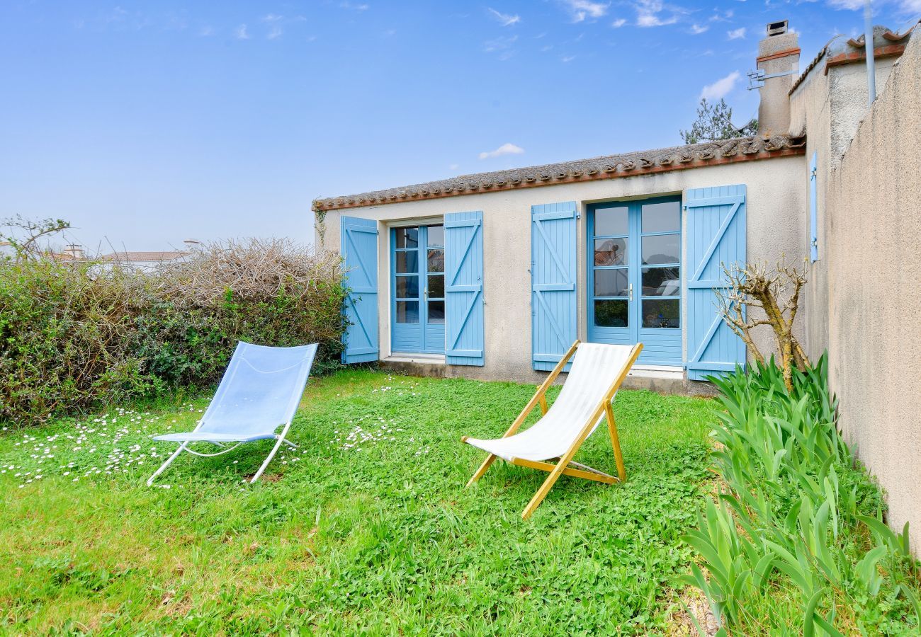 Casa en Noirmoutier-en-l´Ile - Casa con jardín a a 300 m de la playa de Sableaux