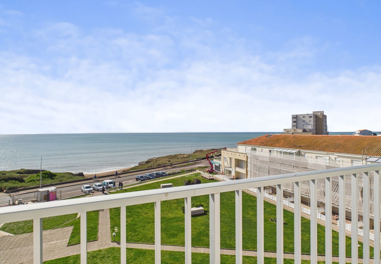Apartamento en Saint-Hilaire-de-Riez - Vista impresionante al océano para 4 personas