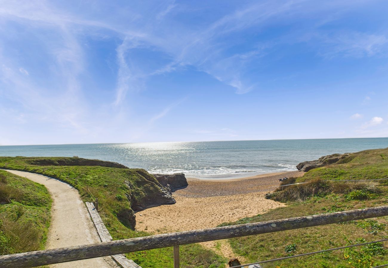 Apartamento en Saint-Hilaire-de-Riez - Vista impresionante al océano para 4 personas