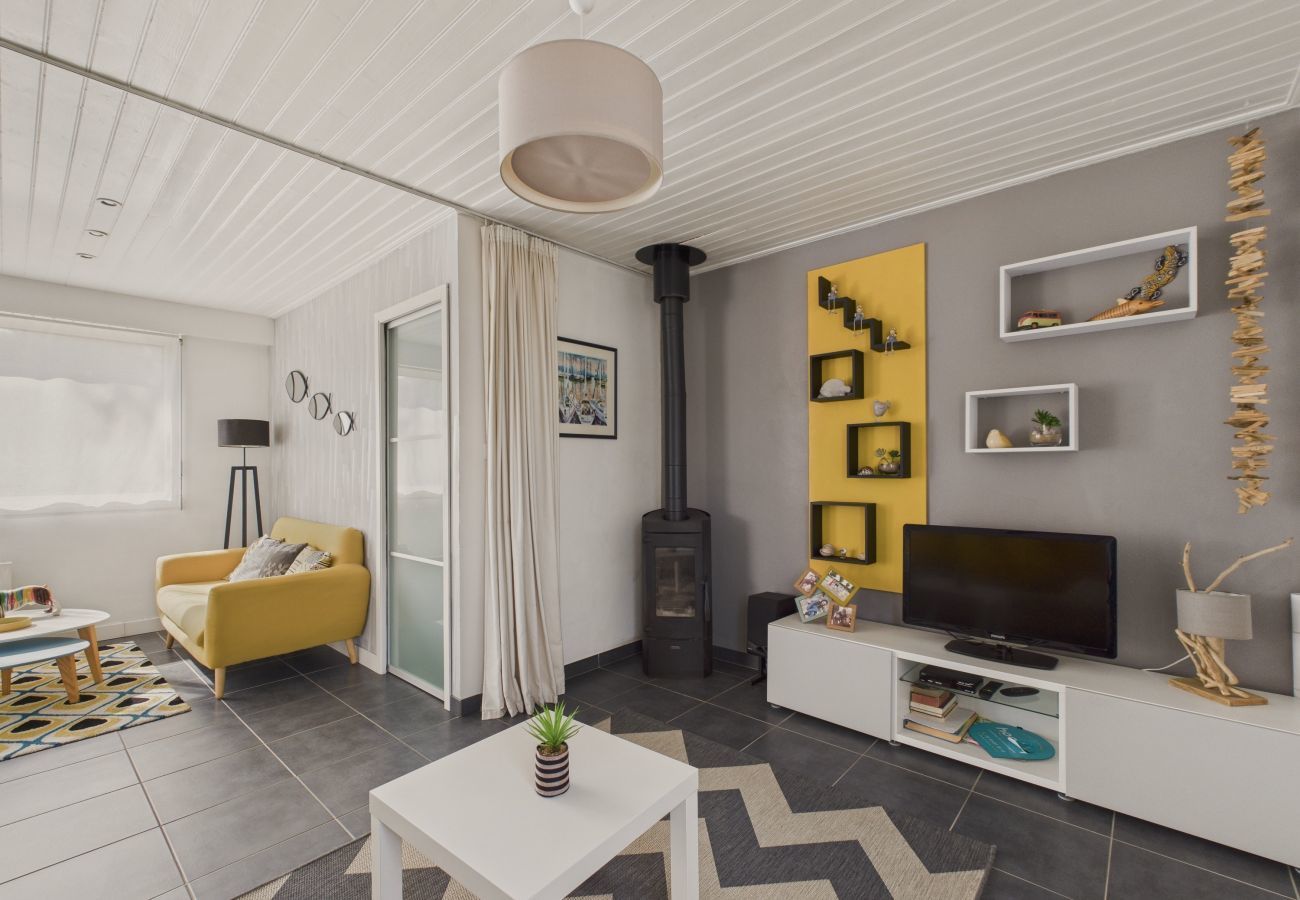Casa en Bretignolles-sur-Mer - Casa para 8 - Terraza - Barbacoa - 500 m playa