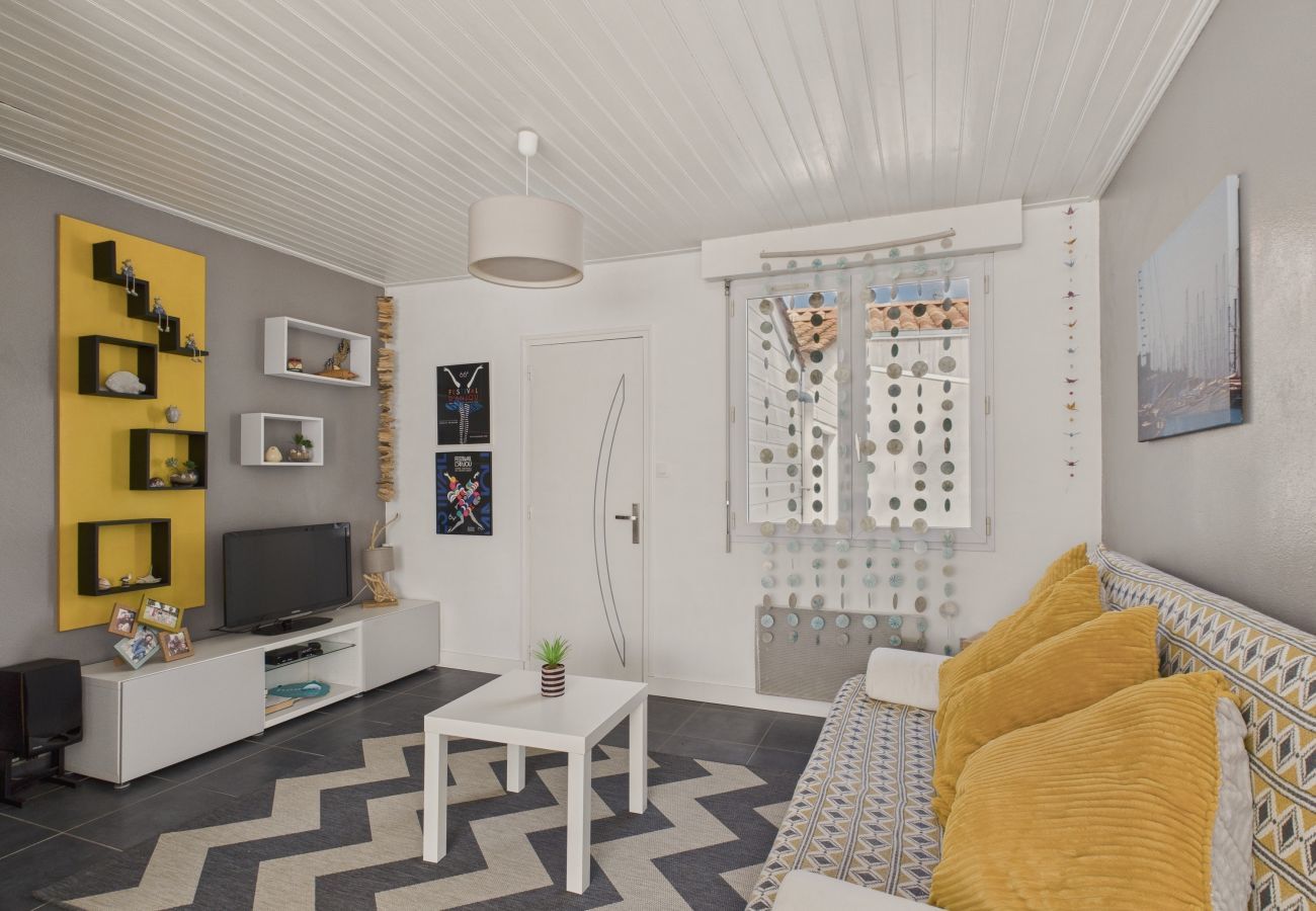 Casa en Bretignolles-sur-Mer - Casa para 8 - Terraza - Barbacoa - 500 m playa