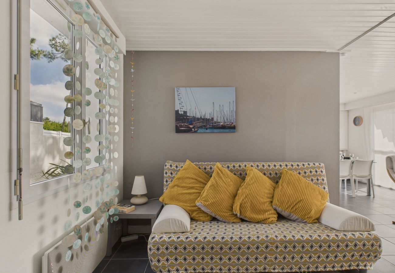 Casa en Bretignolles-sur-Mer - Casa para 8 - Terraza - Barbacoa - 500 m playa