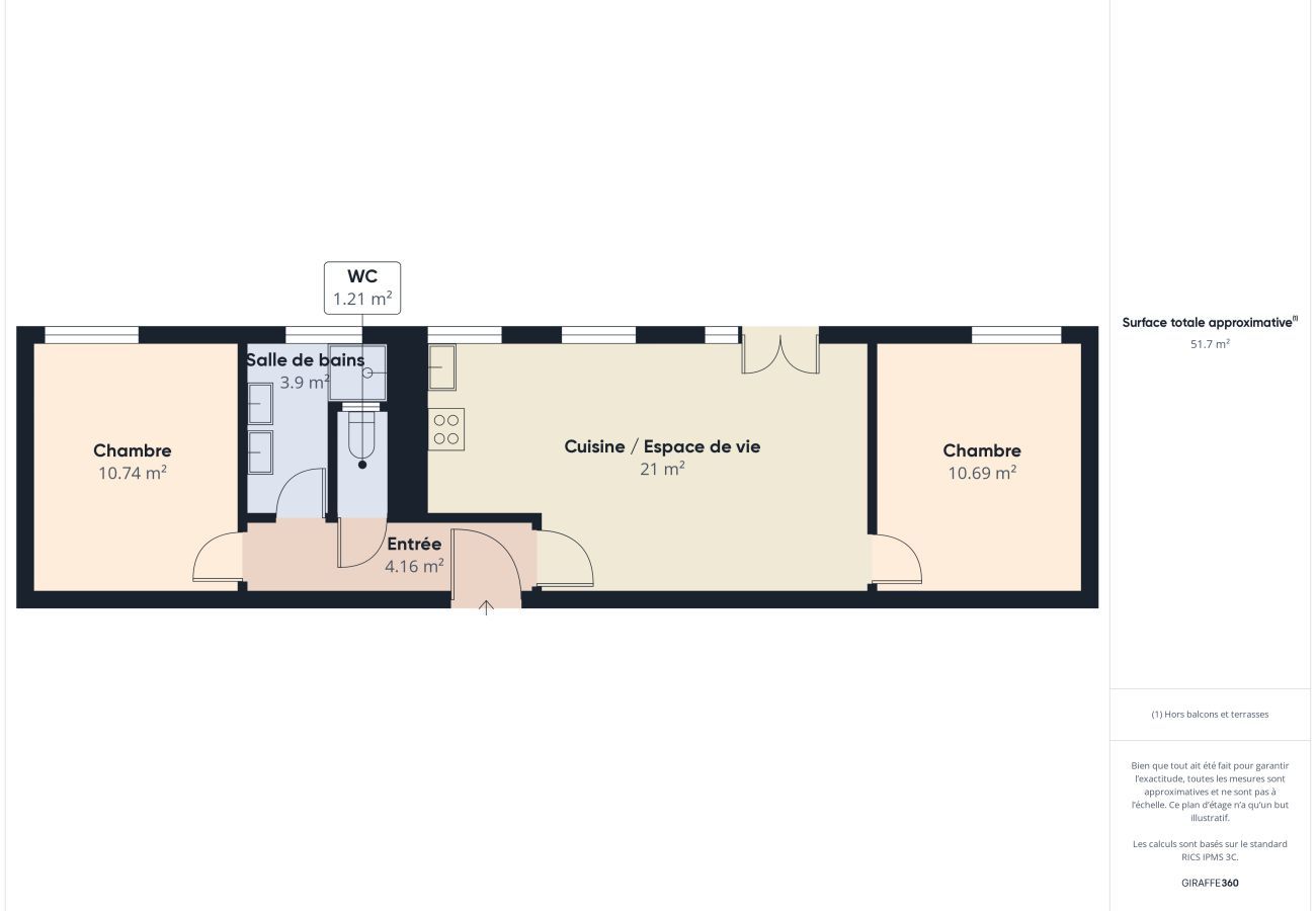 Apartamento en Loctudy - Apartamento para 4 - a 400 m de la playa