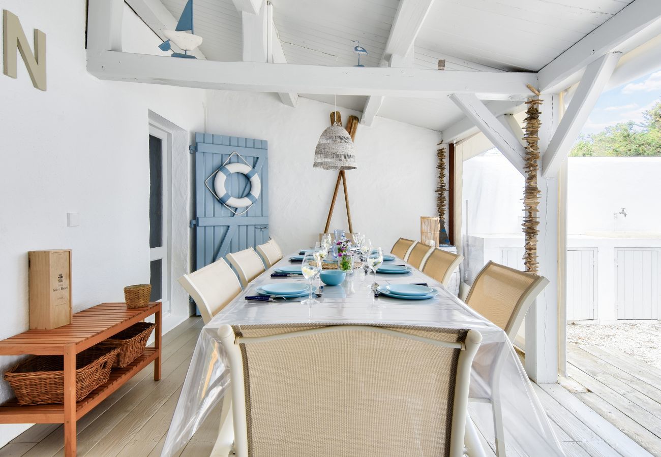 Casa en La Guérinière - Casa para 8 - 100 m de la playa - Jardín