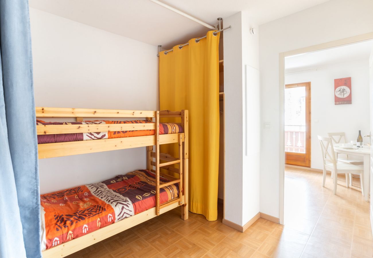 Apartamento en Le Dévoluy - La Joue du Loup, apartamento para 4, balcón