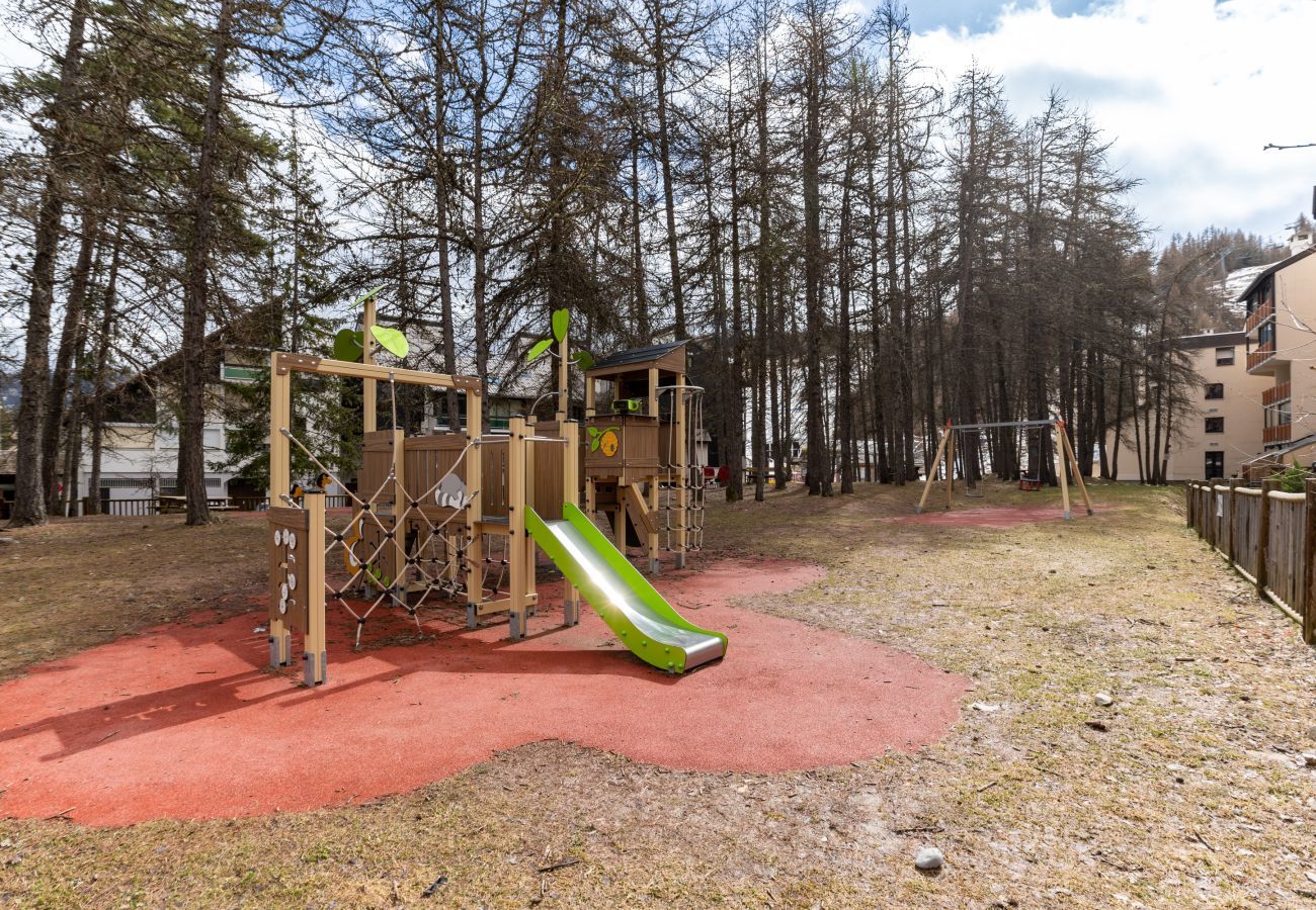 Apartamento en Le Dévoluy - La Joue du Loup, apartamento para 4, balcón