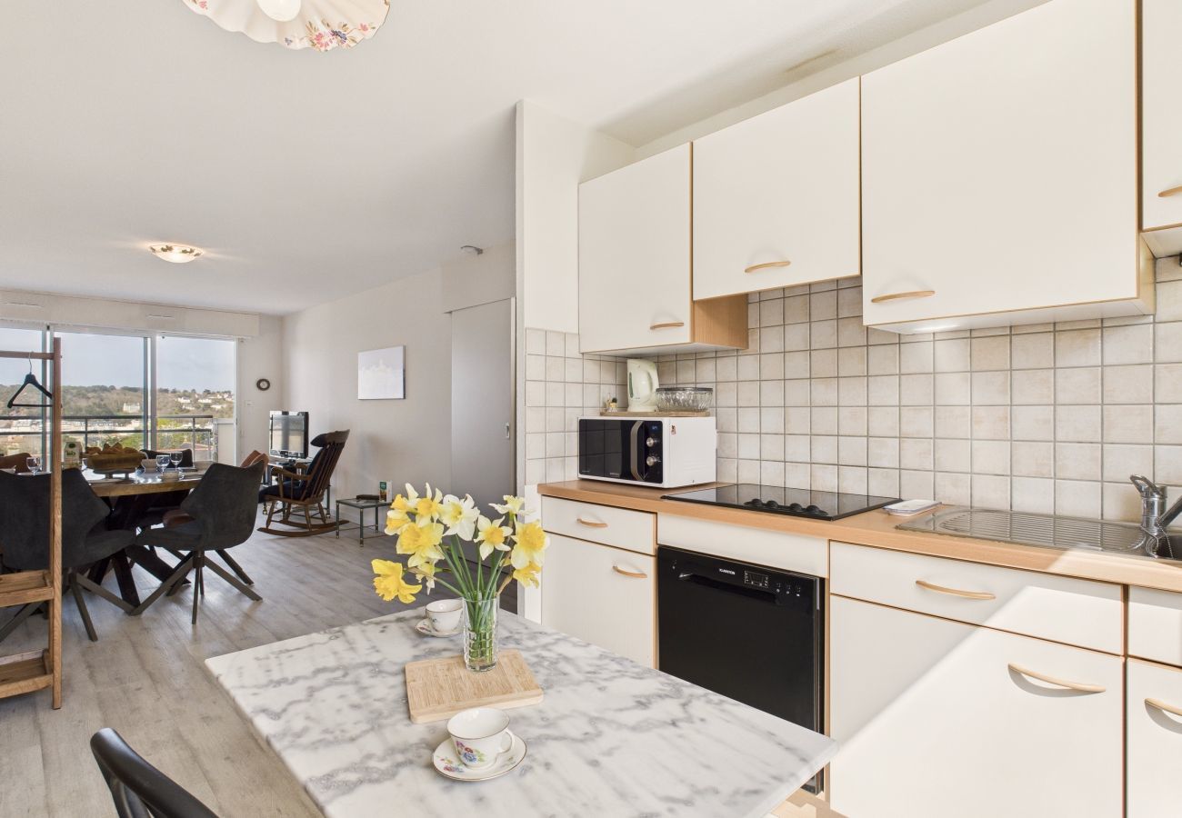 Apartamento en Erquy - Vista al mar en el centro ciudad - Apart para 6