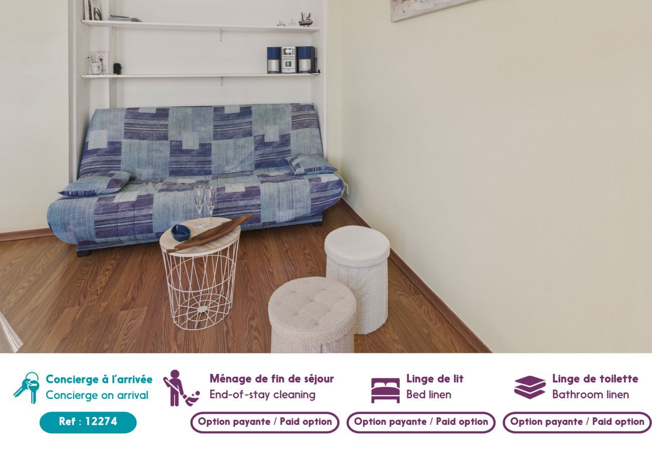 Apartamento en Concarneau - Puerto y playas a pie para 4 - Concarneau