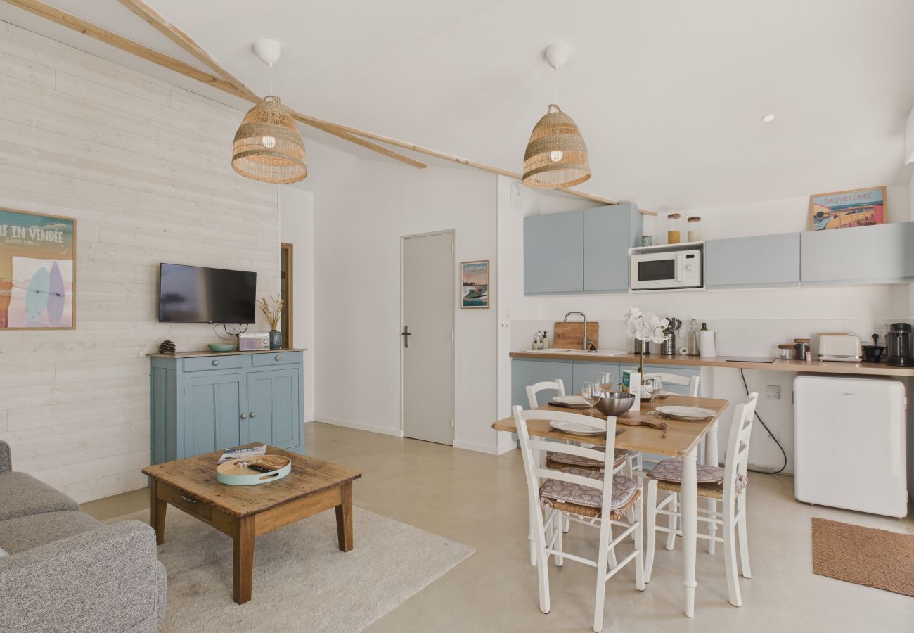Casa en Les Sables-d´Olonne - A 700 m de la playa – Terraza – Casa para 4 personas