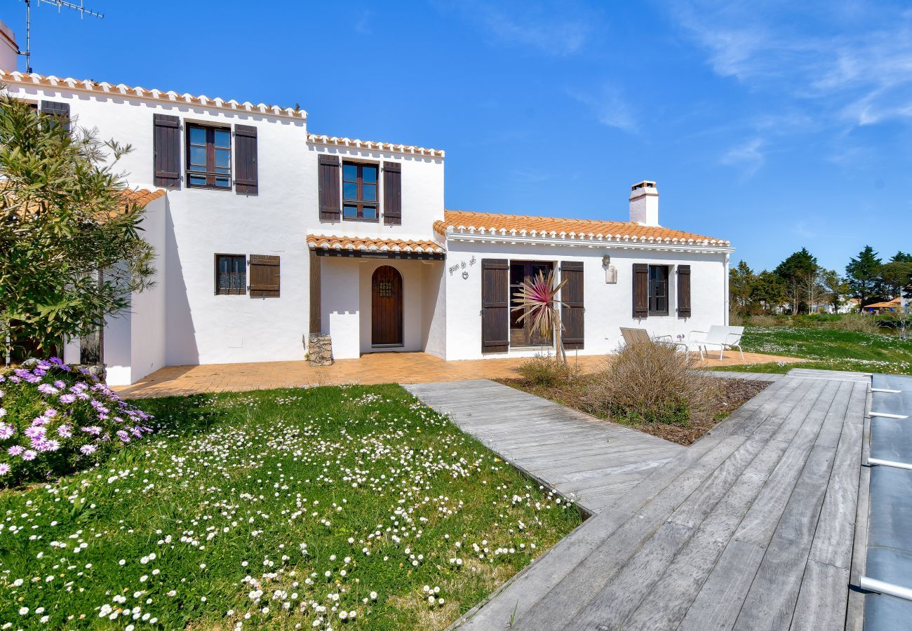 Casa en Noirmoutier-en-l´Ile - Villa para 10 con piscina y jardín