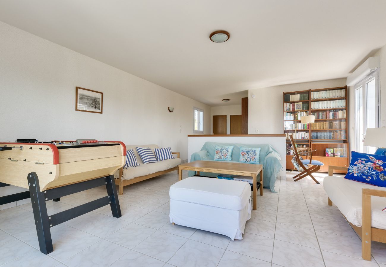Villa en Lanton - Villa para 9 en el Puerto de Taussat con piscina
