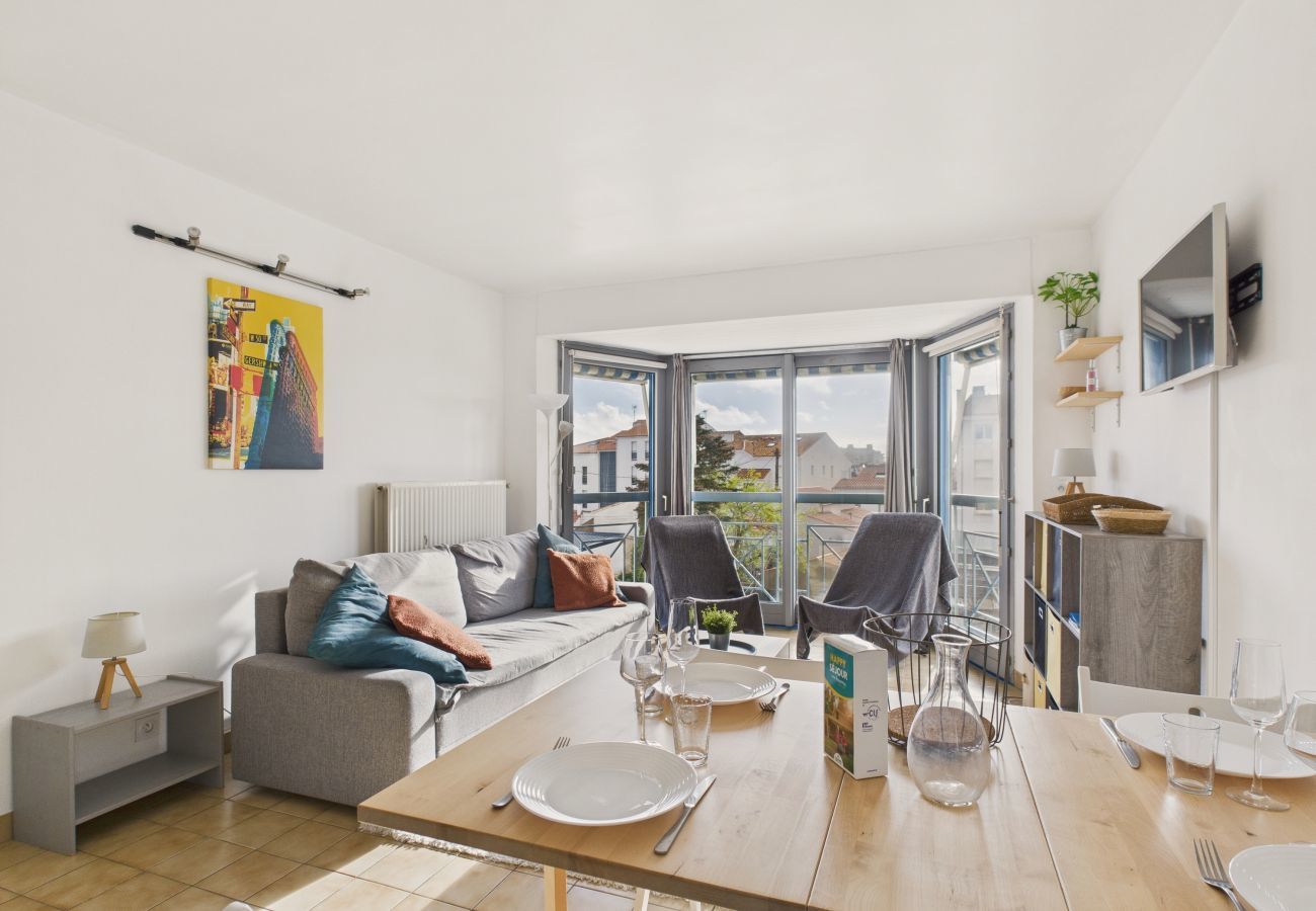 Apartamento en Saint-Gilles-Croix-de-Vie - Apartamento para 4 a 700 m de la Grande Plage